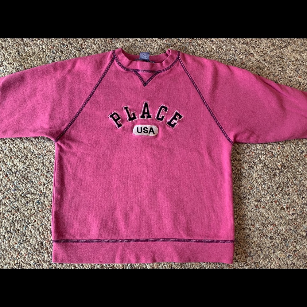 Girls Children’s Place pink sweatshirt